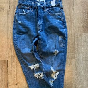 Abercrombie & Fitch mom jeans